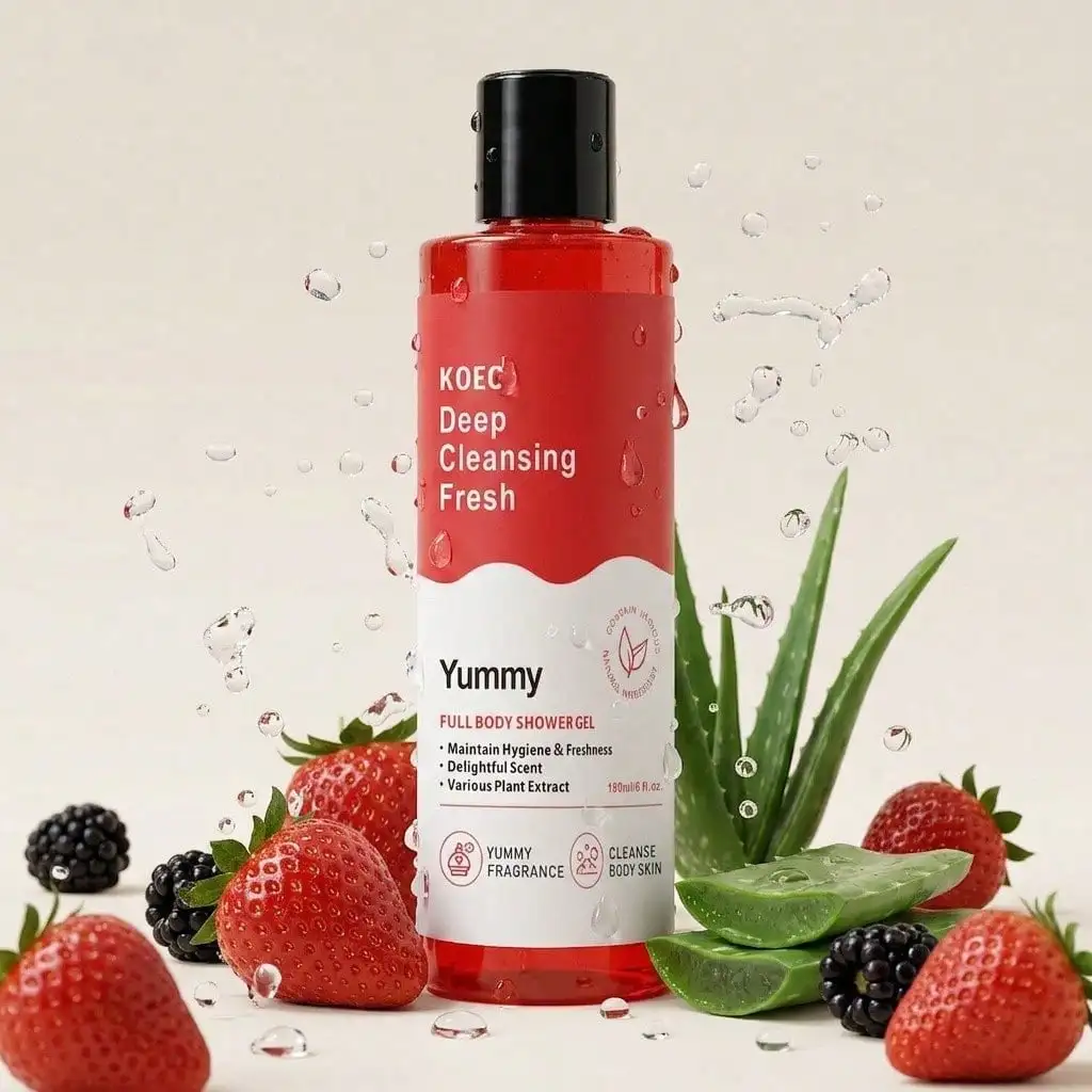 Yummy Body Wash, Luxurious Moisturizing Hydrating,Softening Smoothing Refreshing for skin,Gentle Cleansing Nourishing Long Lasting Scent,Home Spa Birthday Self Care,180ml/6 fl.oz.