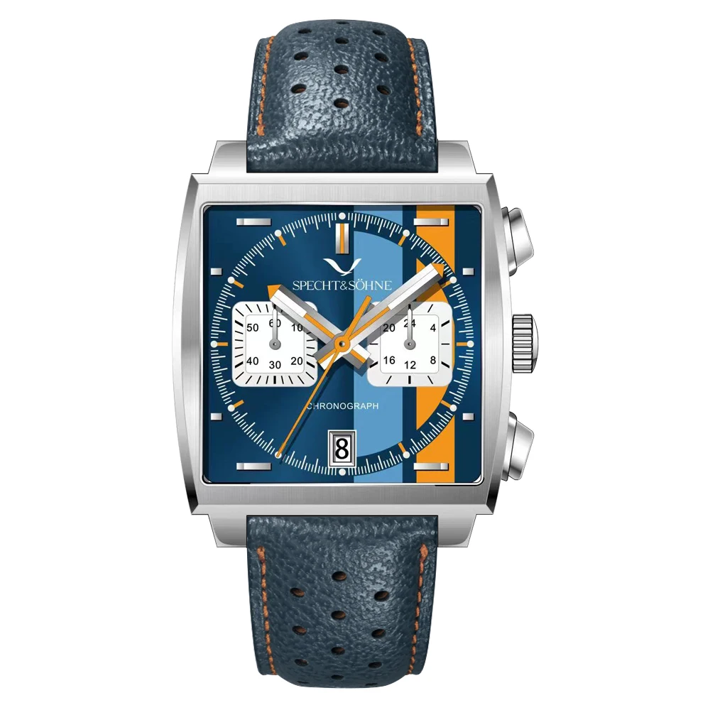 Specht & Söhne 2026 Top Brand Luxury Mens Watches Square Brown