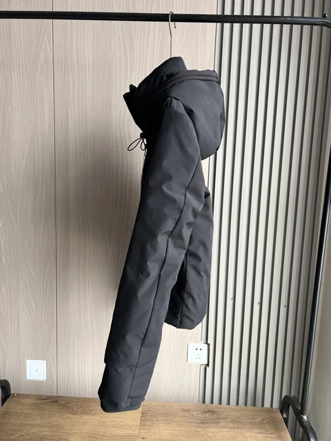 ETJ 2025 Autumn/Winter New women's short imitation wind waterproof hooded thick warm cotton jacket Outdoor coat 4749703 5 ETJ Autumn/Winter Women's Short Imitation Wind Waterproof Hooded Thick Warm Cotton Jacket – view 5
