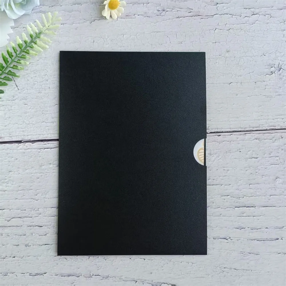 

Invitation Envelope Fit For 5x7 Insert for Wedding quinceanera, Gift Card Holder, Custom Envelope 50pcs