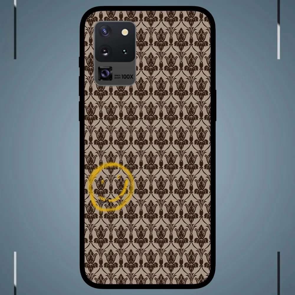 The TV Sherlock Phone Case For Samsung Galaxy S24 S23 S22 S21 S20 FE Note 20 Ultra 5G Black Phone Case