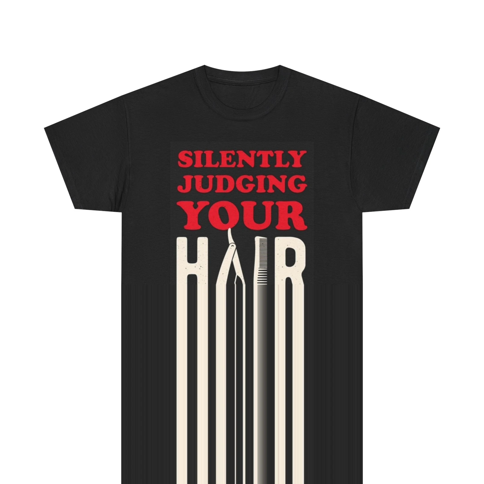 

Рубашка с рисунком салонной парикмахерской, забавная футболка унисекс в стиле ретро с шуткой, плотная хлопковая футболка