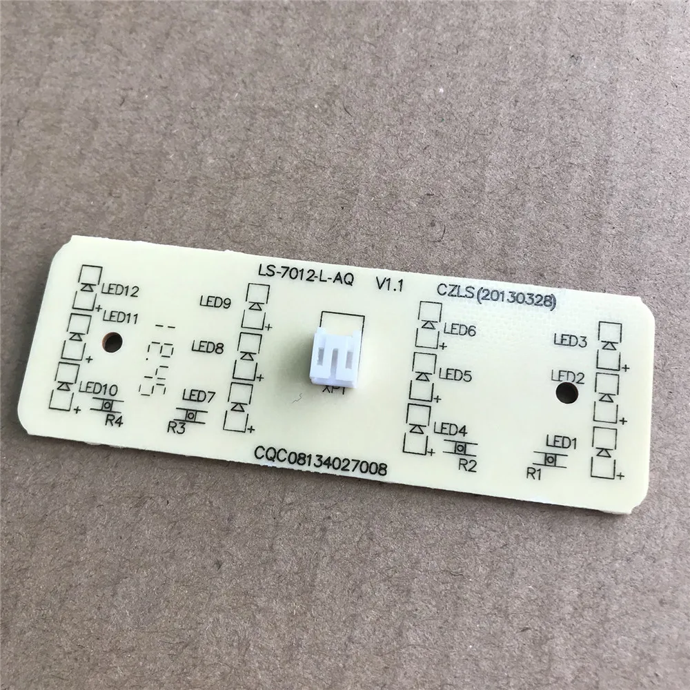 1pc Universal 8.5*3cm Cold White LED Light LS-7012 For Midea KINGHOME TCL Meiling Refrigerator Fridge Freezer Spare Led Board