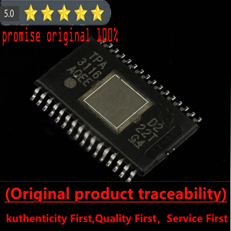 

Commitment to original 100% TPA3116D2DADR HTSSOP-32 2-channel Class D audio power amplifier chip TPA3116