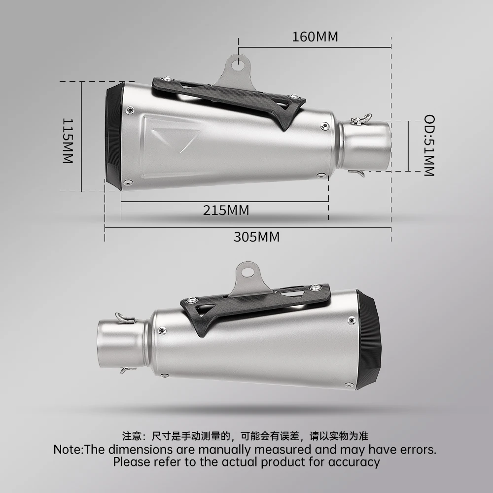 51mm-universal-slip-on-motorcycle-exhaust-carbon-fiber-muffler-a17-for-z900-fz6-rc390-s1000xr-r3-mt07-xmax300-s1000rr-zx4r