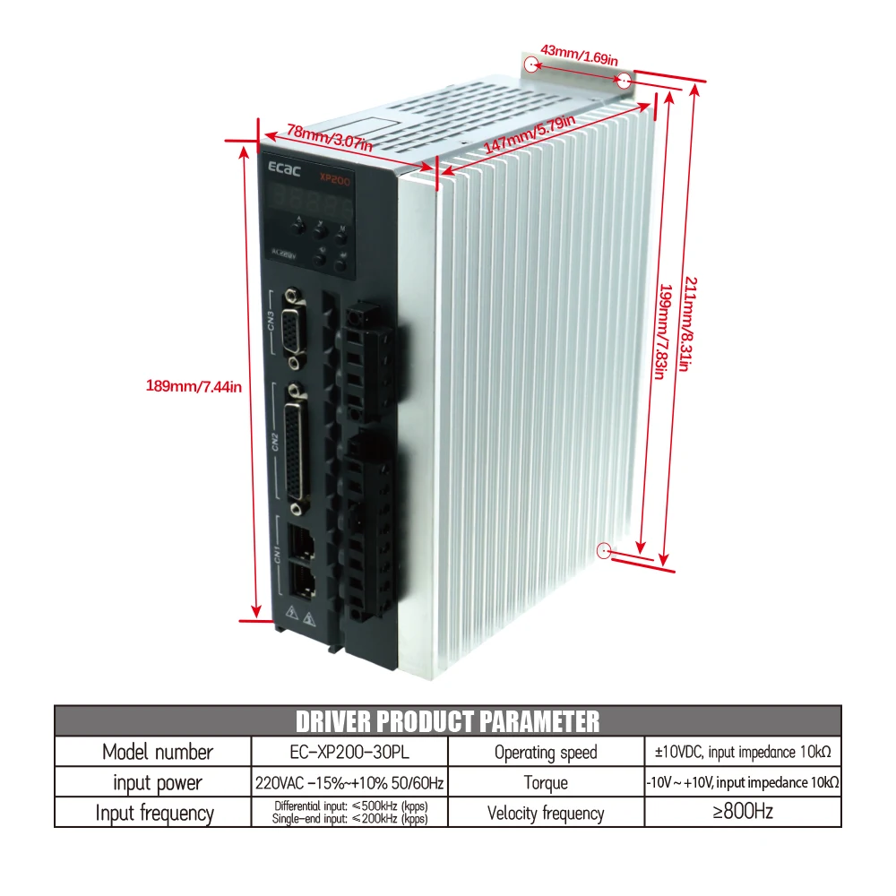 محرك سيرفو لجهاز التوجيه ، محرك أحادي الطور أو ثلاثي الطور ، كبلات RS485 ، 3 م ، كيلو وات ، 1500PPR ، 15Nm ، AC V ، AC V ، 130 sg-m15015 #5