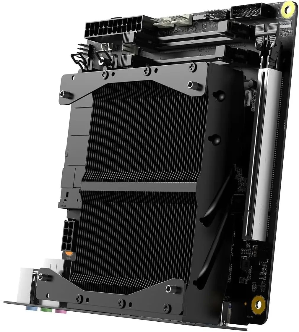 اللوحات الأم-اللوحة الأم BD795i SE Mini ITX NAS اللوحة الأم AMD Ryzen 9 7945HX16 C/32 TPCIe 5.0 x16 SlotDual PCIe4.0 M.2 الدعم