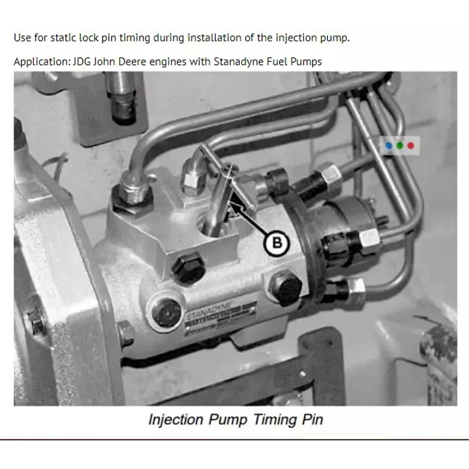 MX JDG1559 Timing PIN for John Deere Stanadyne Injection Pump Timing Tool Alternative 40610/JDG1559