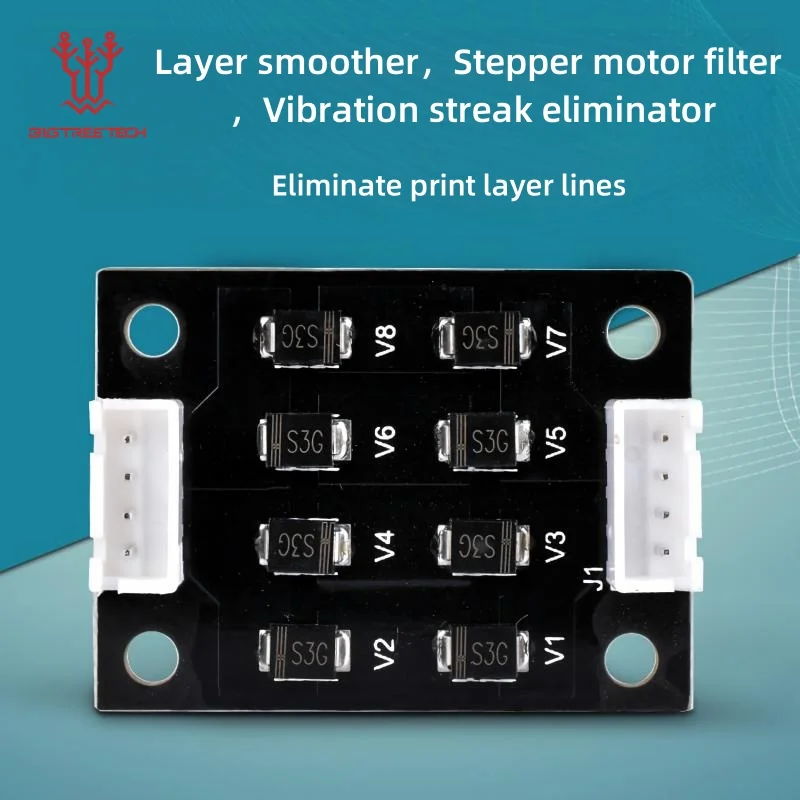 BIQU Stepper motor driver compatible，3D Printer Layer Smooth Tool，3D Print Layer Line Eraser，FDM Layer Line Eliminator