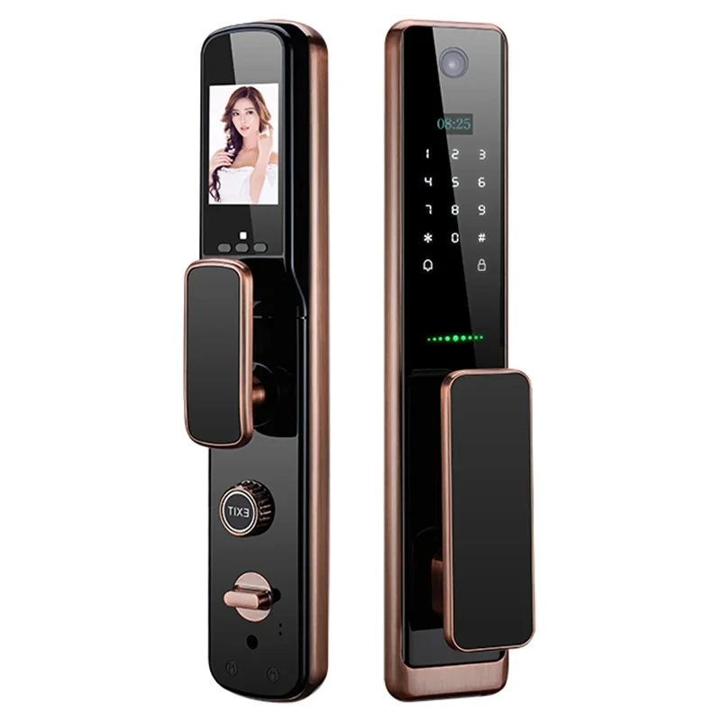 High Security Smart Door Lock Tuya Wifi Biometric Intelligent Lock Password Intelligent Door Locks