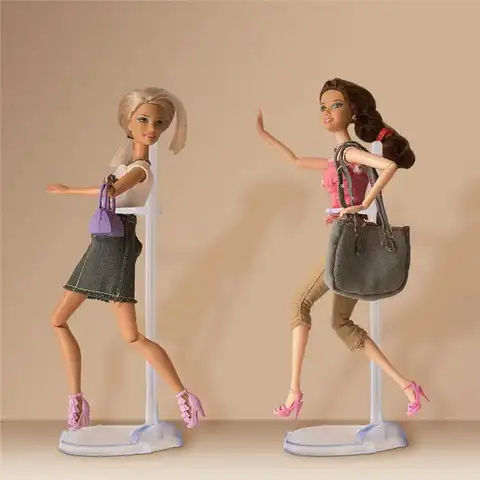 Doll Stand Display Holder For 1/6 Barbies Dolls Furniture Prop Up Mannequin Model Display Holder Doll Accessiore Stand