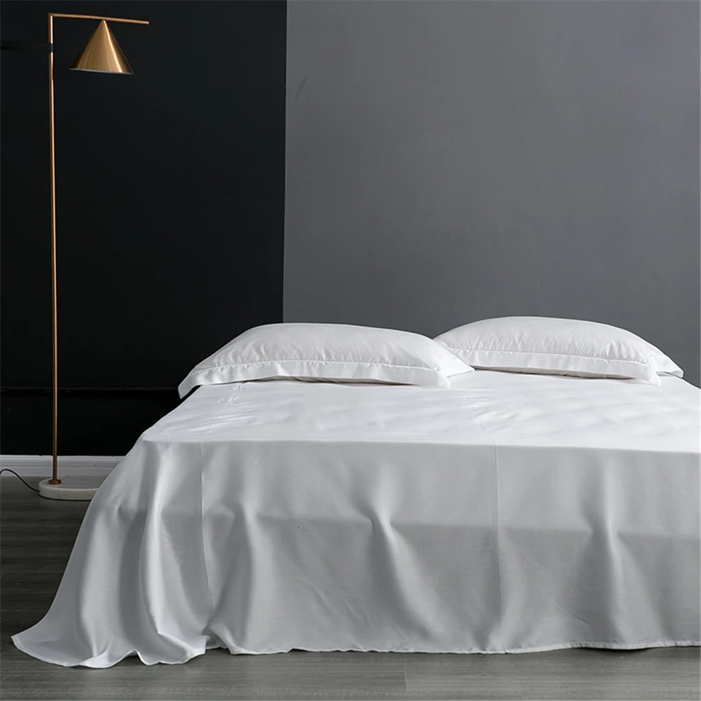 Imagem -05 - Lanlika-luxo Natureza Branco Conjunto de Cama Capa de Edredão Lençol Plano Roupa de Cama Fronha para Dormir Duplo Rainha Rei 100 Seda Presente