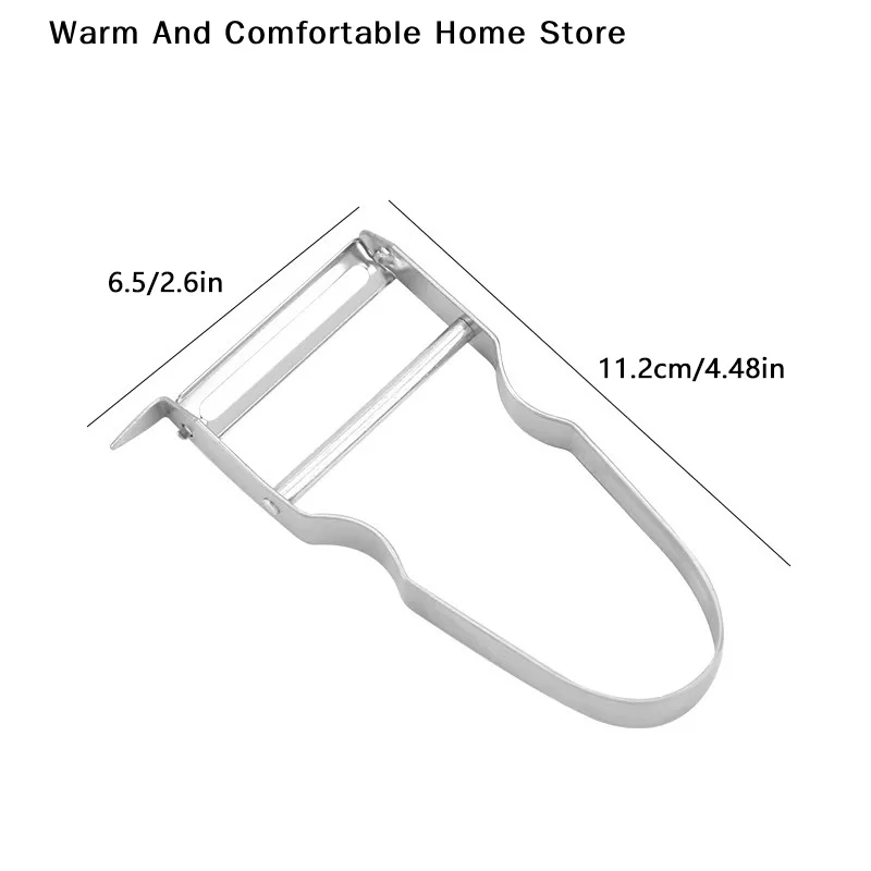 【SE】1pc Salad Potato Slicer Kitchen Accessories Peeler Vegetables Fruit Stainless Steel Knife Cabbage Graters Cooking Tools
