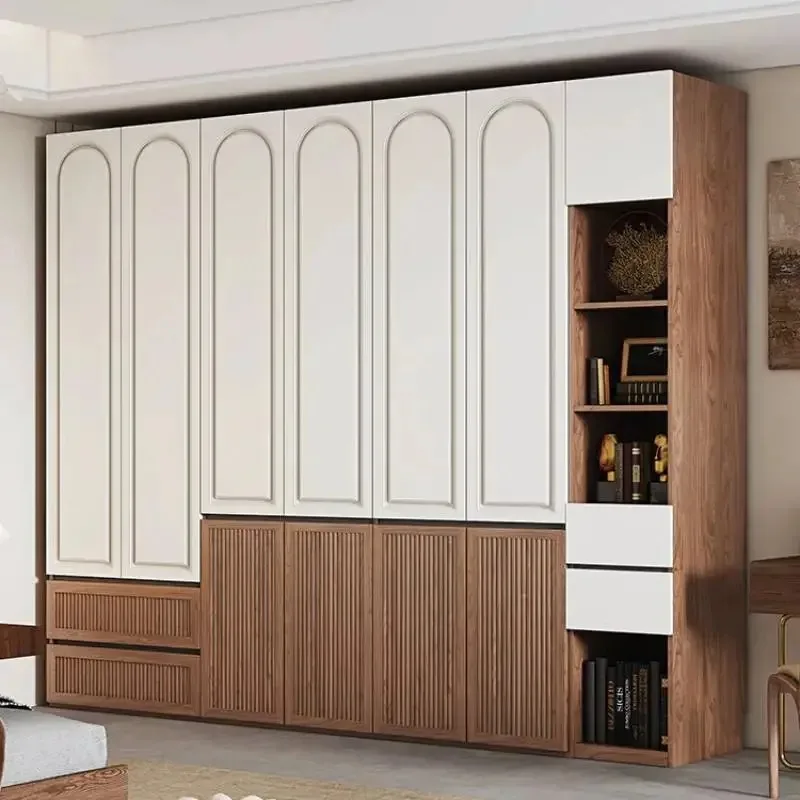 

Wood Hanging Clothes Wardrobes Modern Luxury Organizer Room Wardrobe Closet Hotel Space Saving Armarios De Ropa Furniture Home