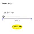 0.9mm-150mm