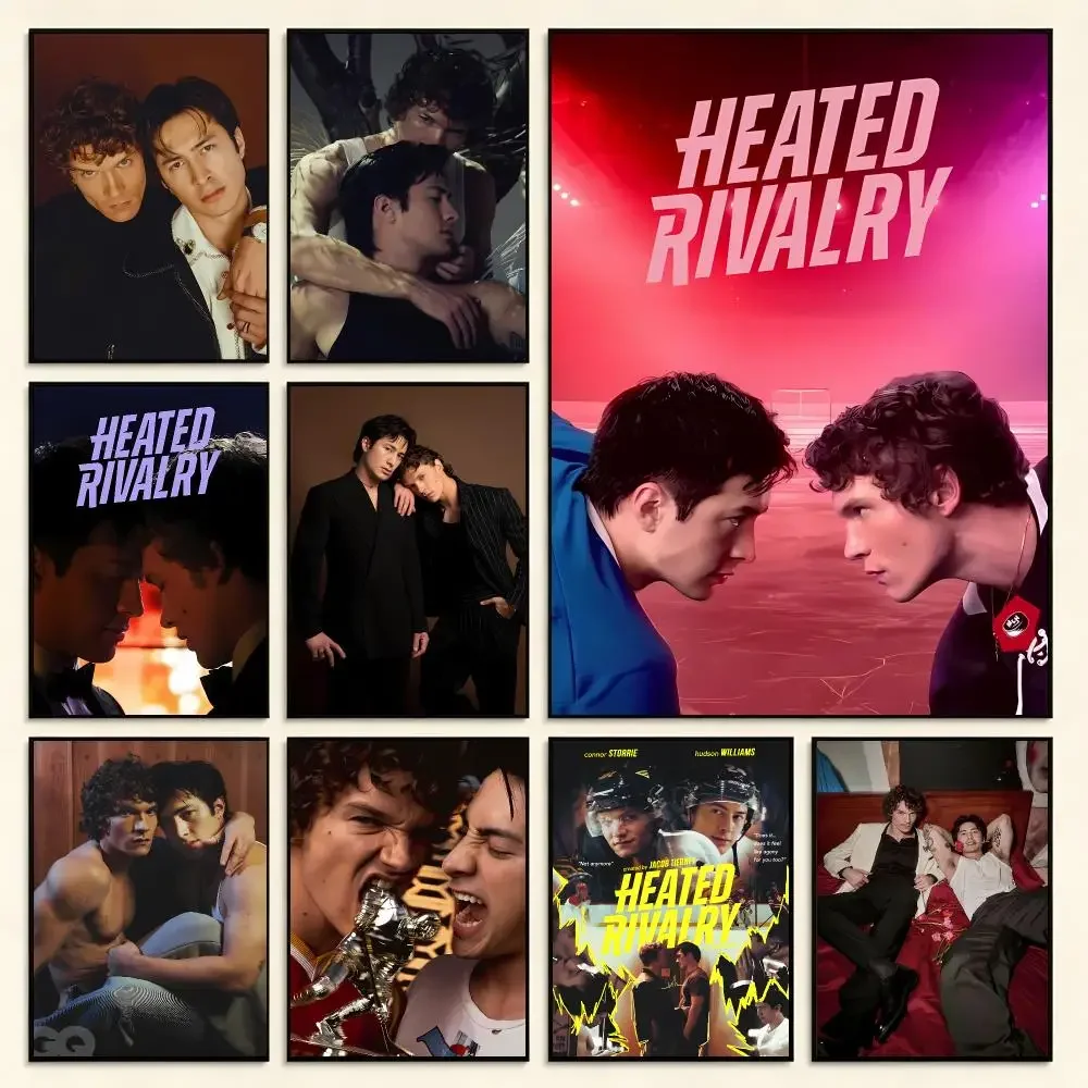 Sports Rivalry Movie H-Heated Rivalry Hudson Connor Poster Series Print Unframed Aesthetic Wall Decor Gift Living Room Bedroom