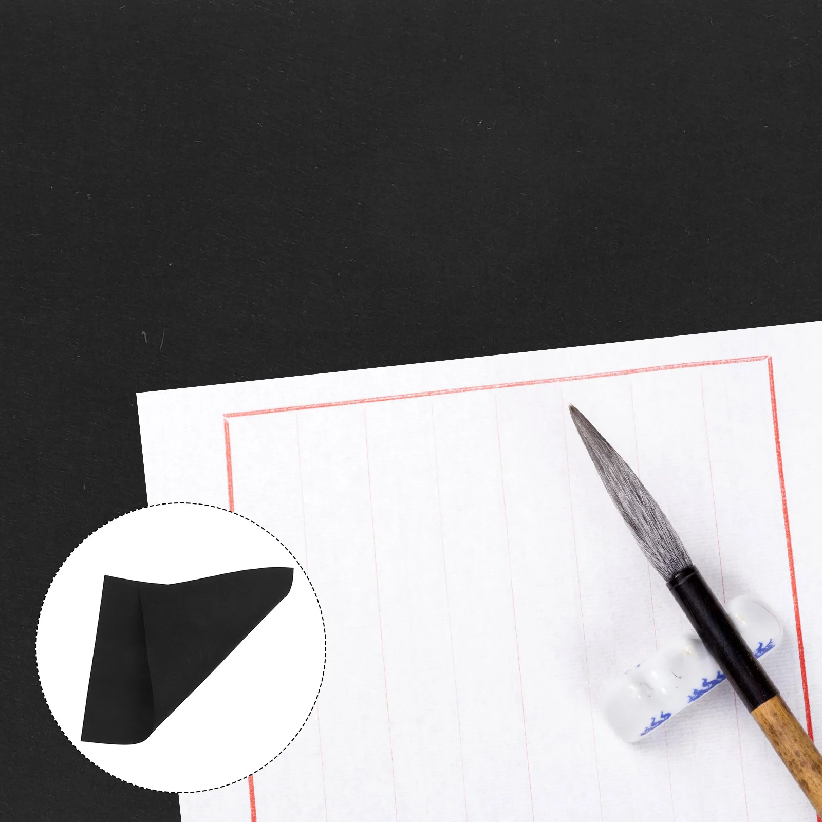 Calligraphy Felt Mat Rectangular Practical Felt Pad for Home Office Calligraphy Writing Desk Pad Absorbing Ink Water Protecting