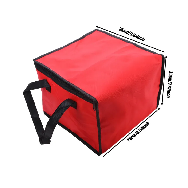 Bolsa térmica aislante plegable para Picnic, paquete de hielo para alimentos, portador de bebidas, papel de aluminio de estaño, bolsa de entrega de