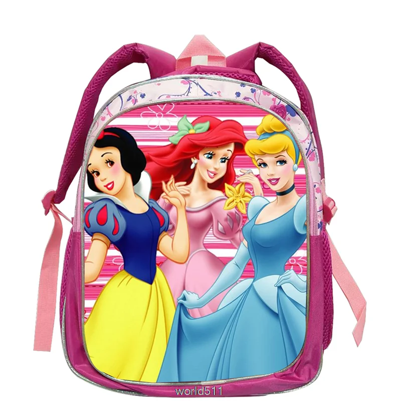 Disney New Children Bag Backpack Kindergarten Schoolbag Princess Cosplay Backpack Girl Cartoon Wholesale Kids Bag Rugzak Rugtas