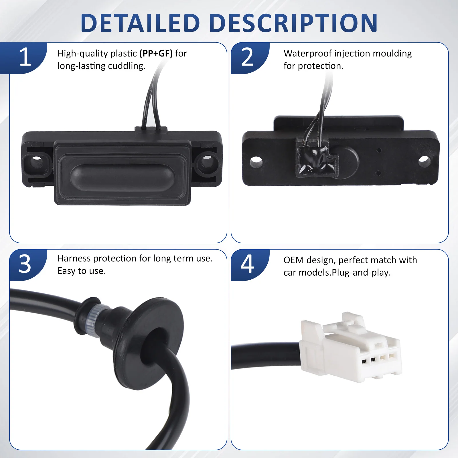 CNSPEED Tailgate Trunk Opening Switch Button For Suzuki SX4