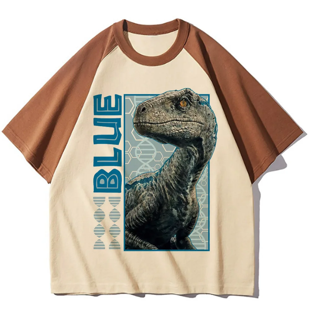Dinosaur top women manga elegant top girl streetwear clothing
