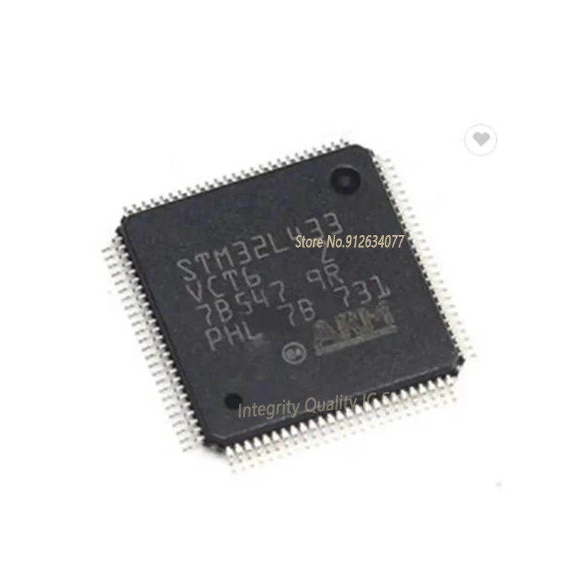 1PCS/lot STM32L433VCT6 QFP100 STM32L433RCT6 QFP64 STM32L433RCT3  STM32L433CBT6 QFP48  LQFP-100 New microcontroller original