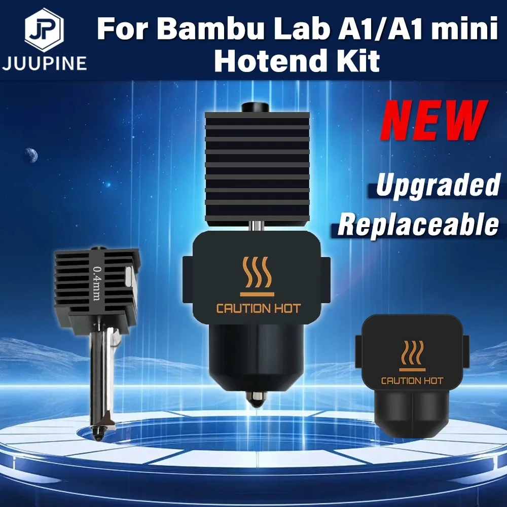 For Bambu Lab A1 Mini Parts For BambuLabs A1 Mini Nozzle Original Hotend Hardened steel Nozzle Fit Bambu A1 A1mini 3D Printer