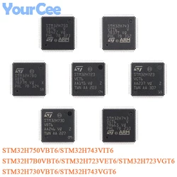 STM32H750VBT6 STM32H743VIT6 STM32H7B0VBT6 STM32H723VET6 LQFP-100 LQFP100 ARM Cortex-M7 32-bit Microcontrollers-MCU IC Chip
