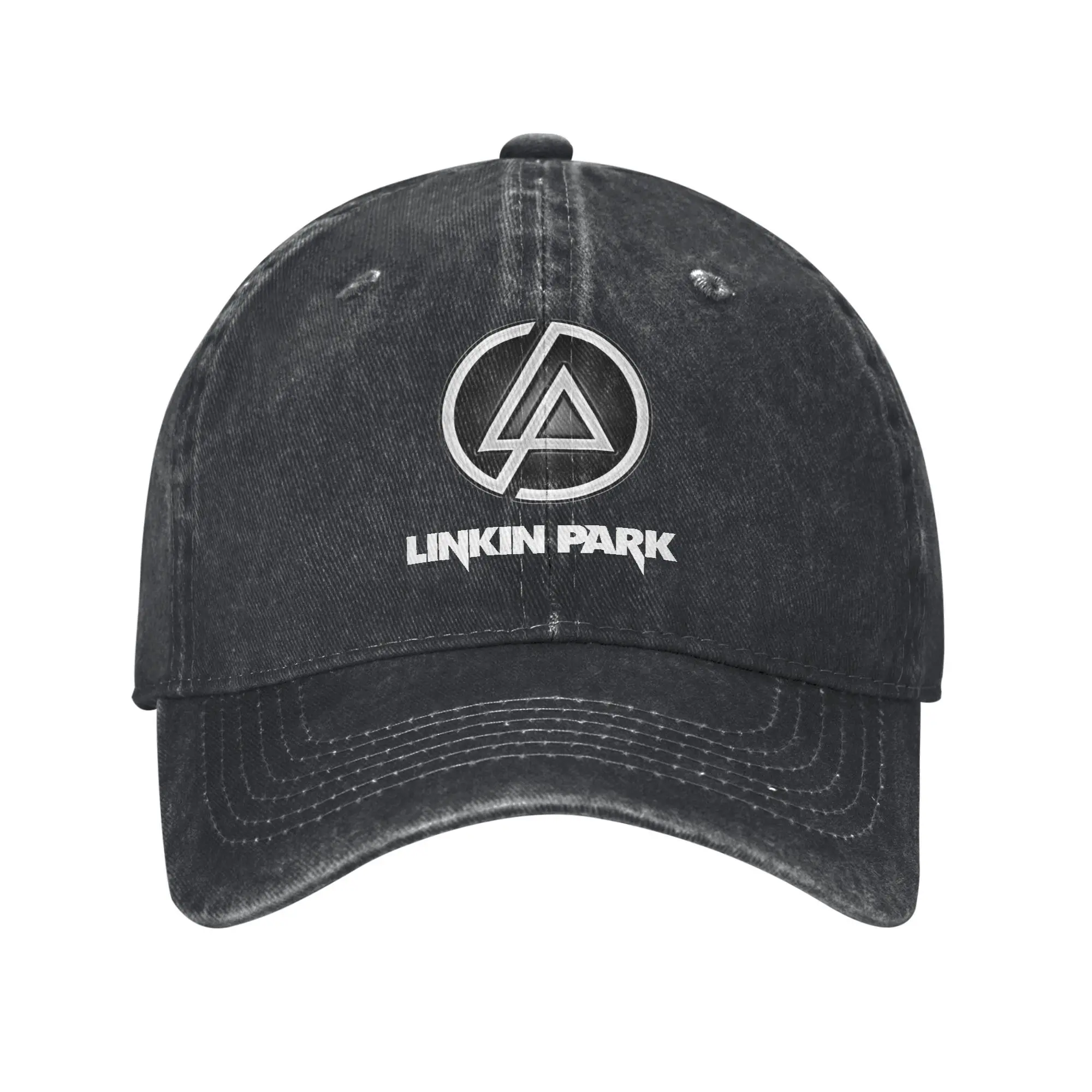 

Vintage Linkinparks Logo Vintage Baseball Cap Unisex Distressed Washed Sun Cap Nu-Metal Rock Music Workouts Adjustable Caps Hat