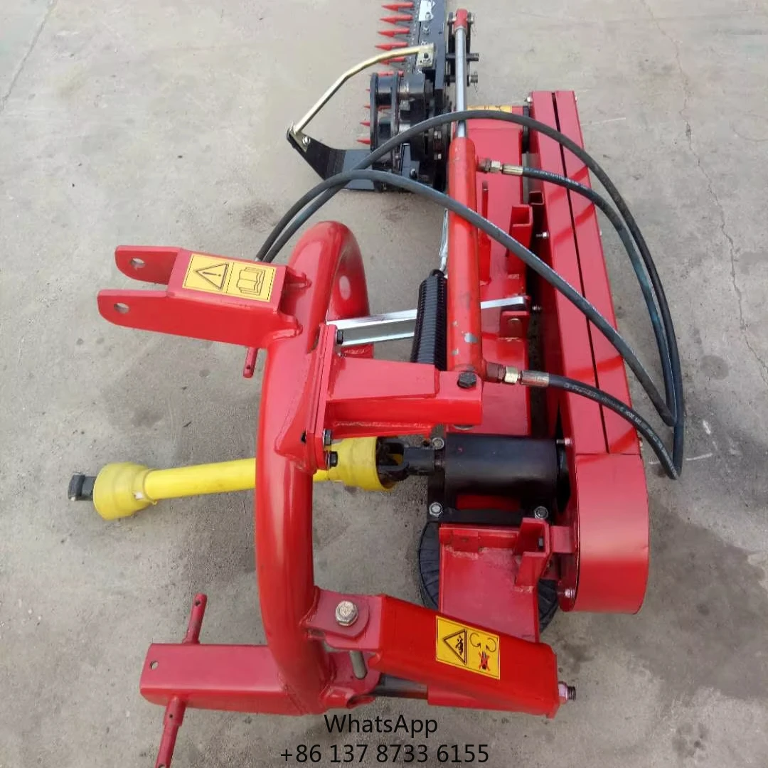 China Tractor Mounted Sickle Bar Mower With PTO Shaft Spline