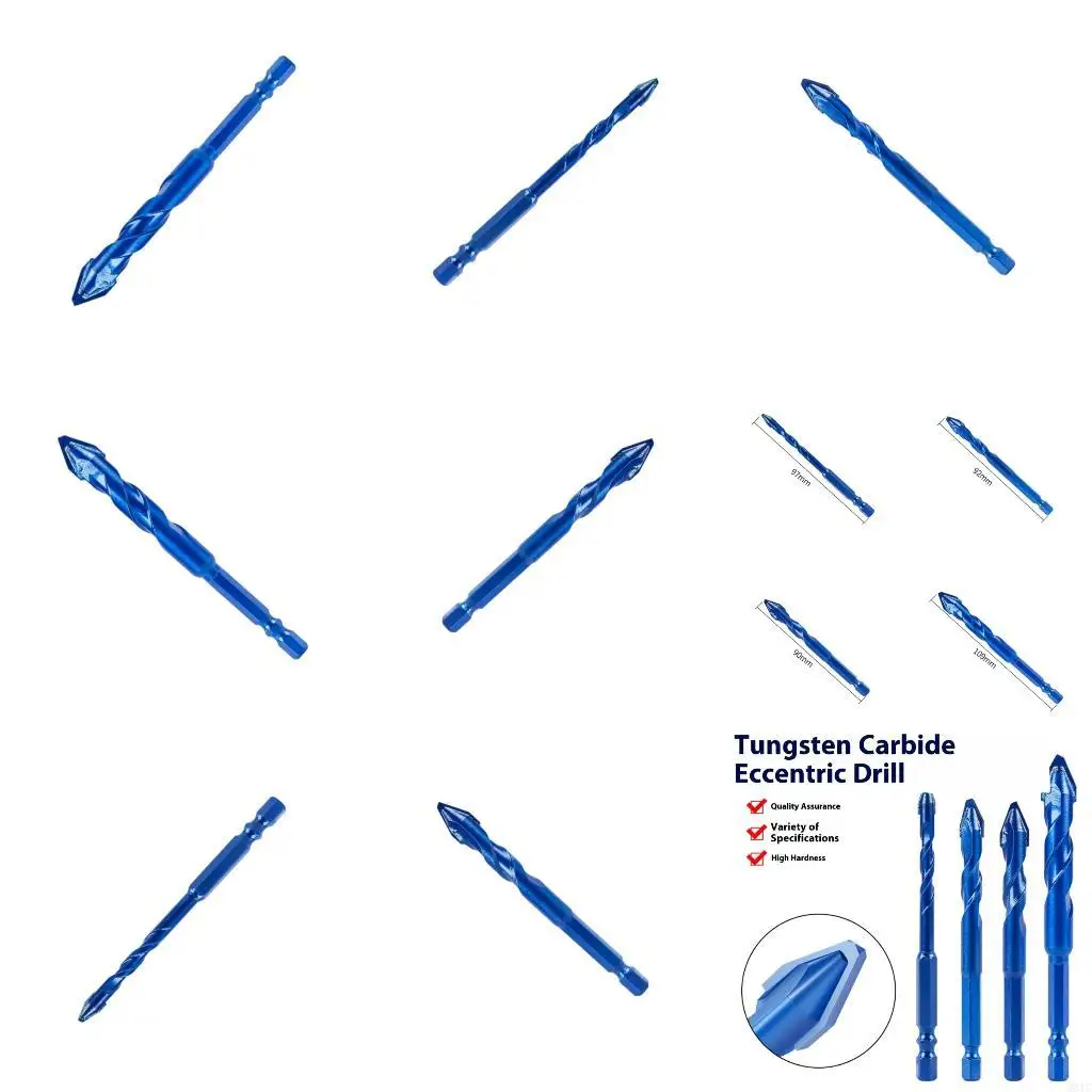 

Эксцентриковый сверло Q81C с зубчатым концом с четырьмя кромками и высокой твердостью, конический наконечник