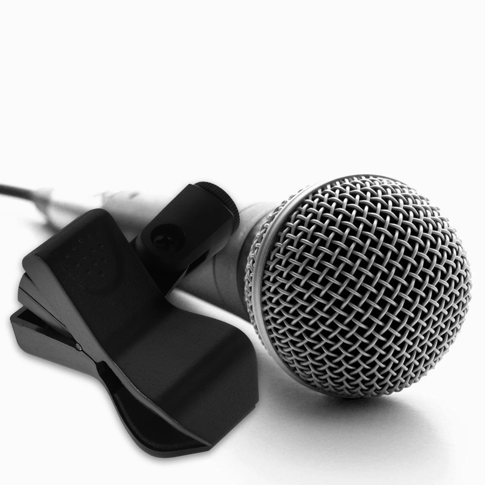 

3pcs Microphone Clip Large Spring Stand Nut Universal Clamp Holder Adapter for Mic Stand Securing Broadcast Recording