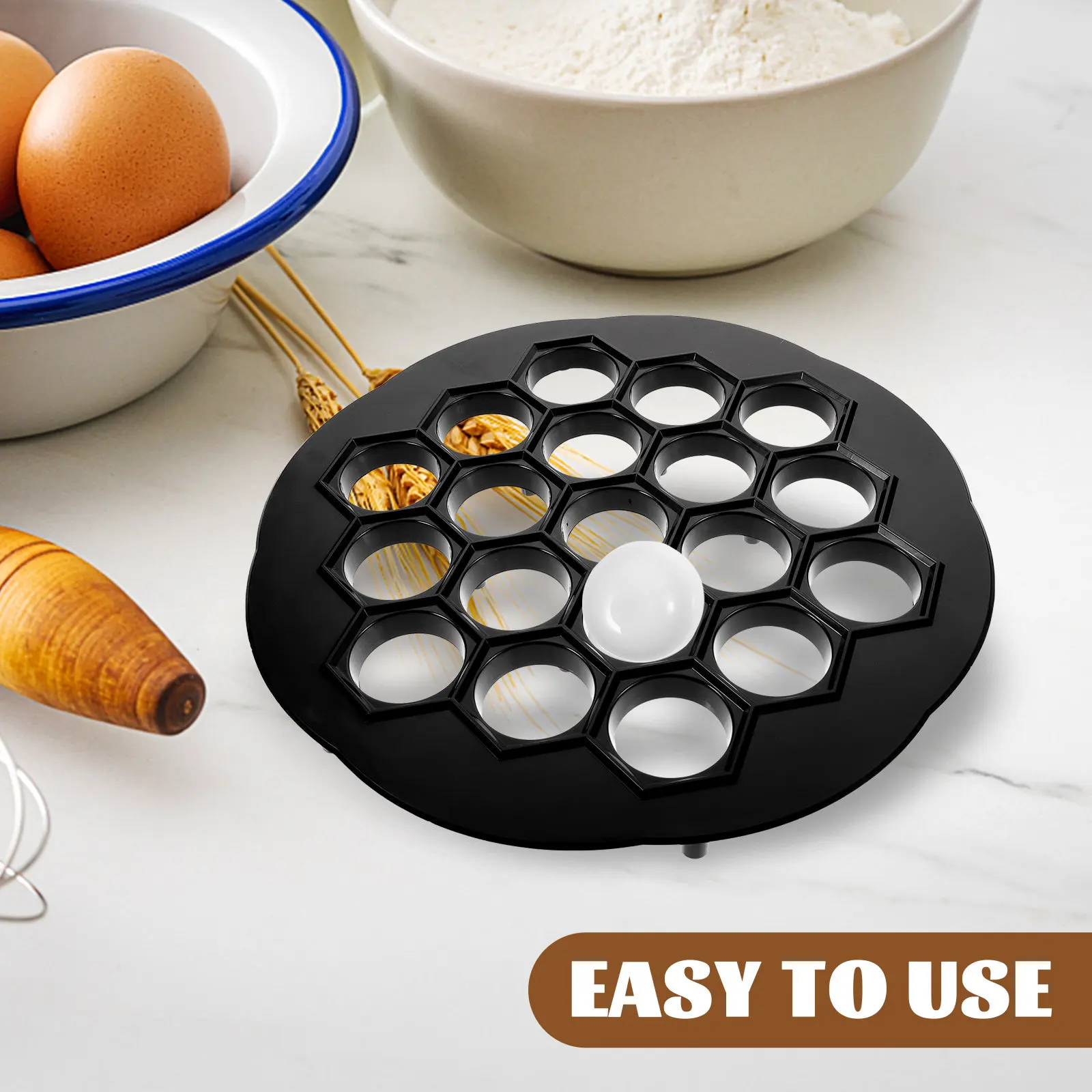 1Set Dumpling Mold Multi-Hole Reusable Pelmeni Maker Kitchen Gadget Household Dumpling Maker Manufacturing Tool