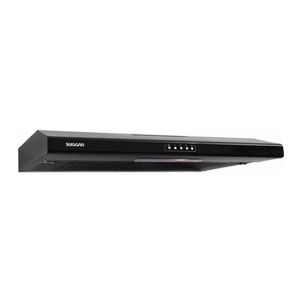 Depurador de Ar Suggar Slim 80cm 105w 3 Velocidades Preto