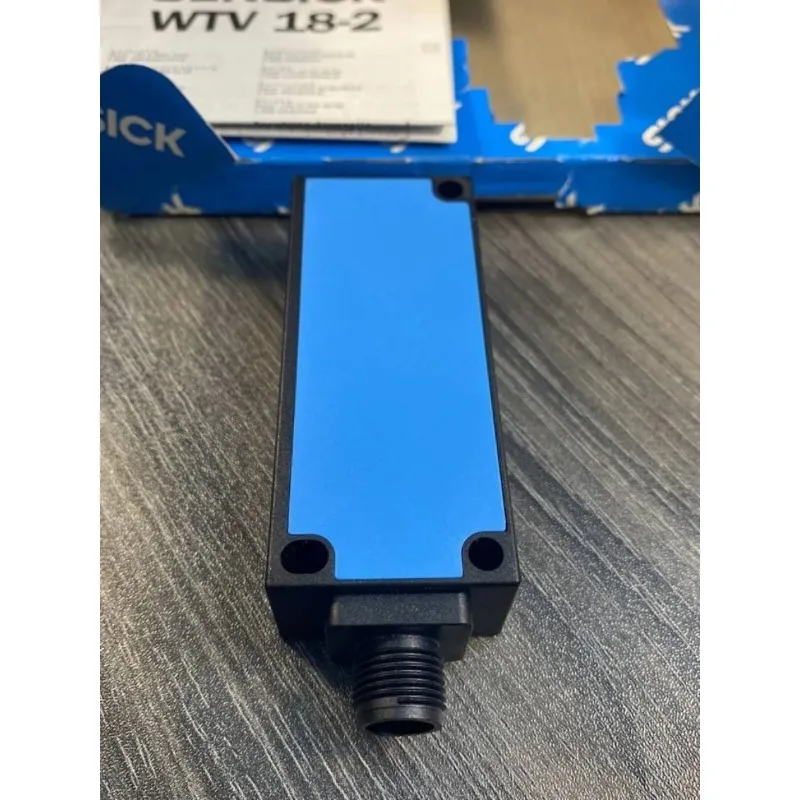 1PC NEW SICK WTV18-2P420 1016243 In Stock Photoelectric Sensor PNP BGS 100-200mm M12 4Pin V-Optics W18-2 Series Original Box