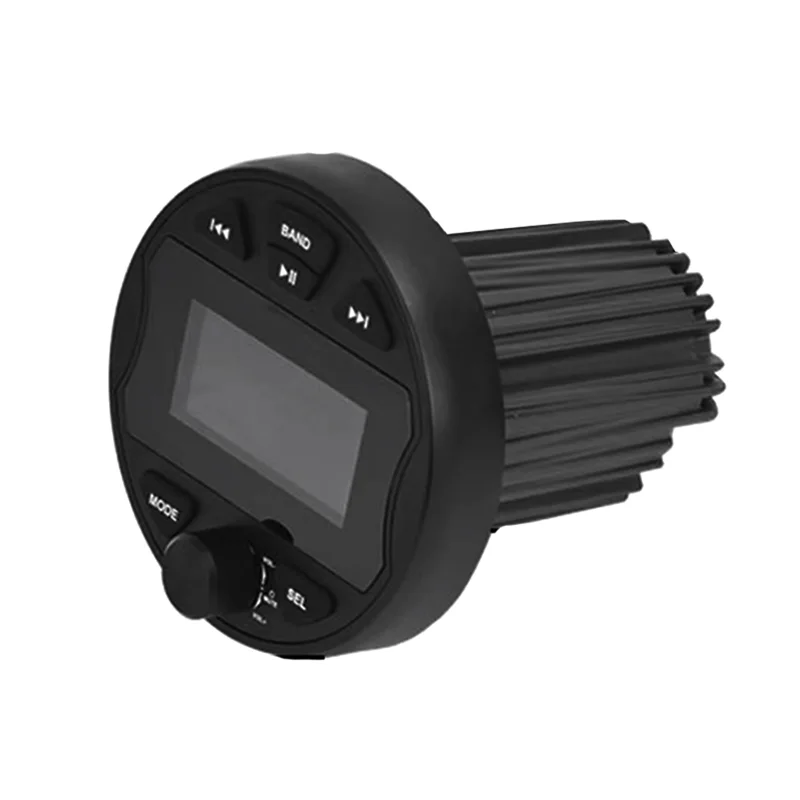 ABSQ-Sistema Estéreo Marino Radio para Barco Impermeable, Bluetooth, AUX, USB para ATV UTV SPA RZR FM AM Radio