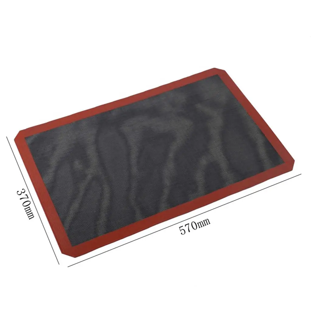 Non Stick Silicone Bread Baking Mat Perforated Steaming Mesh Pad for Cookies Eclairs and Pastry