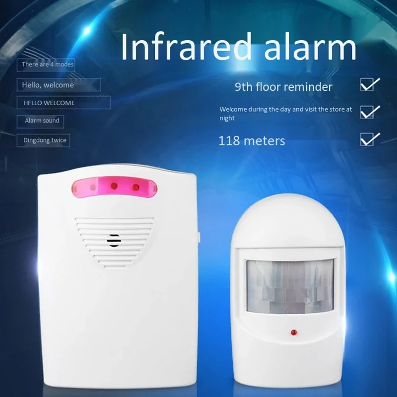 Wireless Lane Alarm One Belt One Human Body Infrared Sensor Alarm