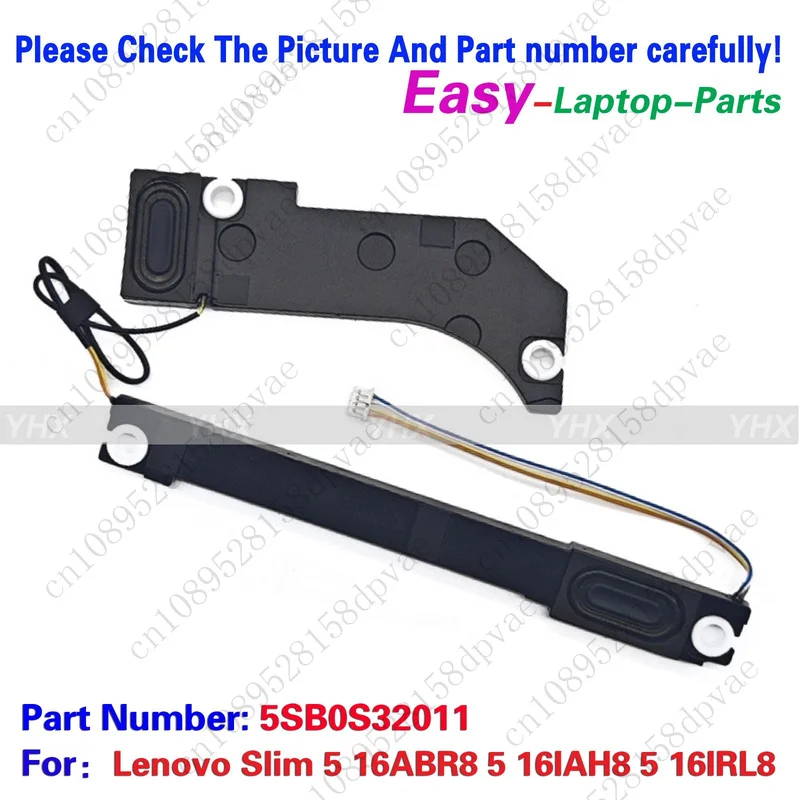

GYX New For Lenovo Slim 5 16ABR8 5 16IAH8 5 16IRL8 SPEAKER R+L 5SB0S32011 Fast delivery