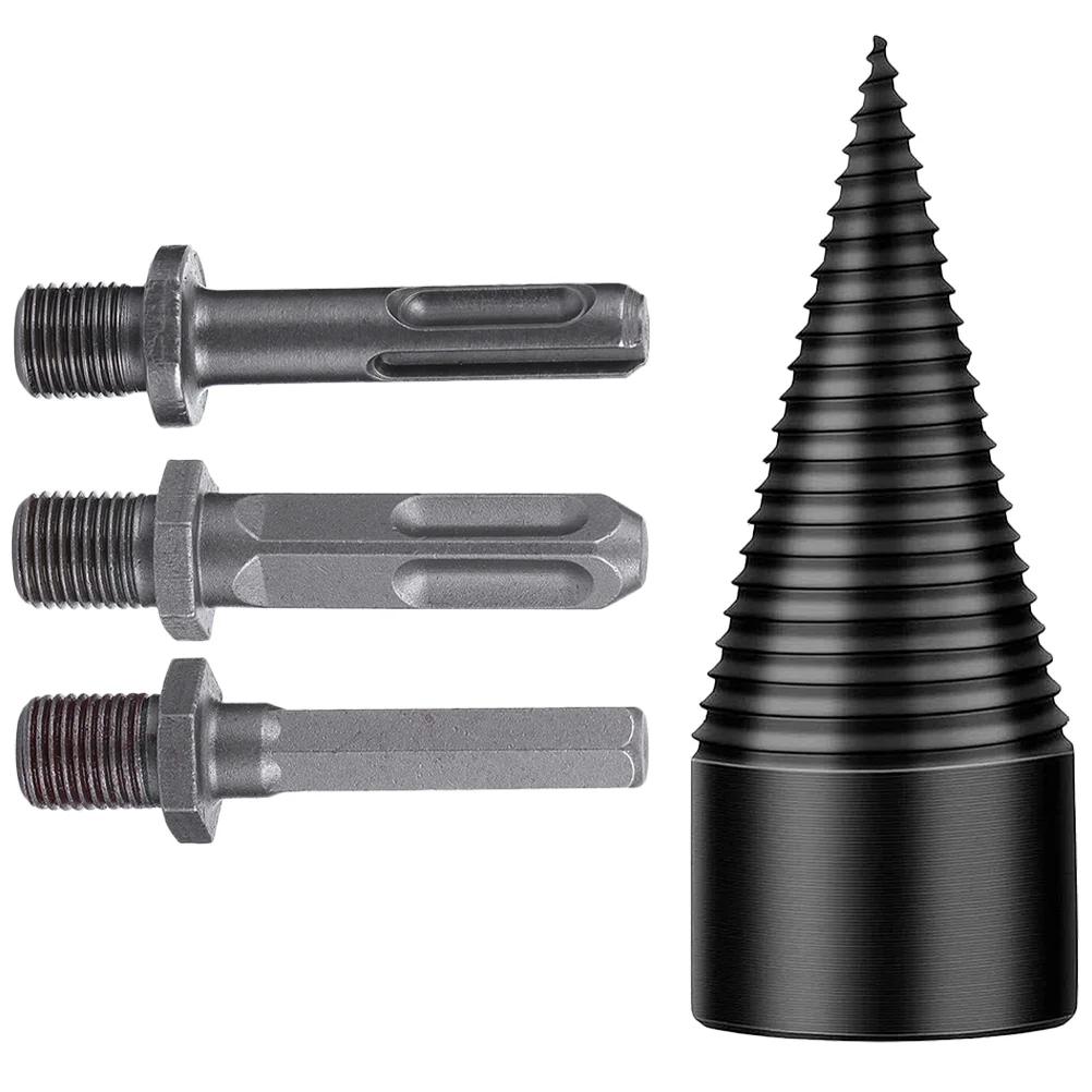 

Wood Chopping Bit Drill Tool for Woodworking Steel Firewood Splitter Splitting Electric