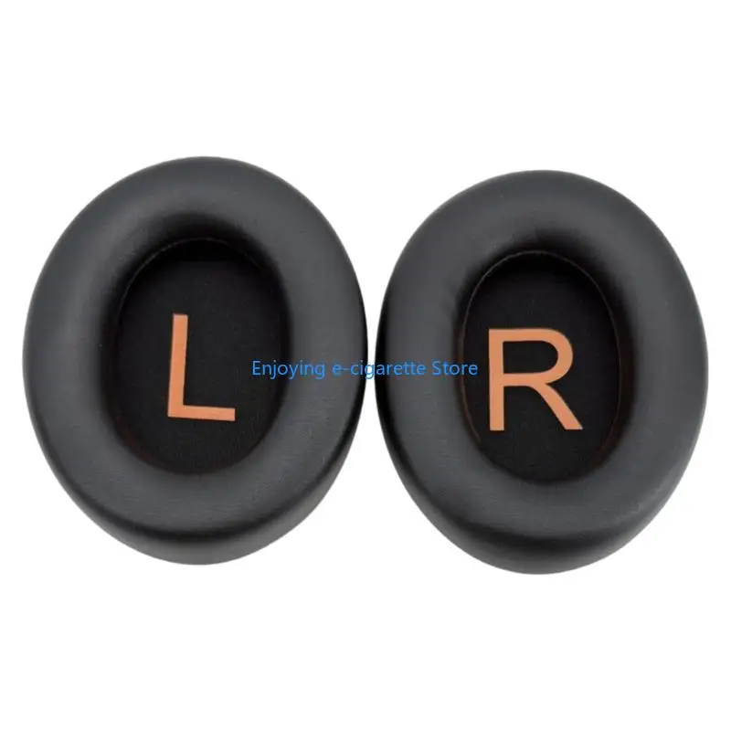 Over-Ear-Kopfhörer-Kissenbezug-Set für H3S, weicher 1-Paar-Ersatz mit Ohrmuschellippe für Meetings, Studium, Zuhause Y4QF – Detail 5