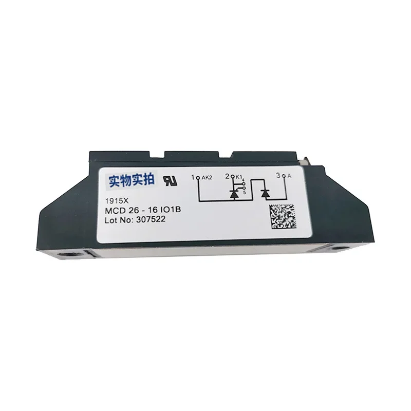 

MCD26-16 IO1B controllable silicon MCD26-16IO1B bi-directional thyristor voltage regulator has a large amount of excellent