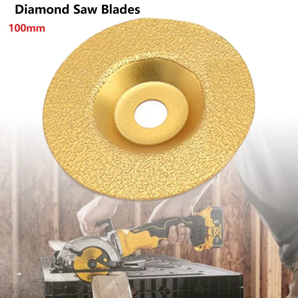 100mm Diamond Circular Saw Blades  Grinding Cutting Disc Wheel Power Tool Accessories For Glass Ceramic Marble Circuit Boards