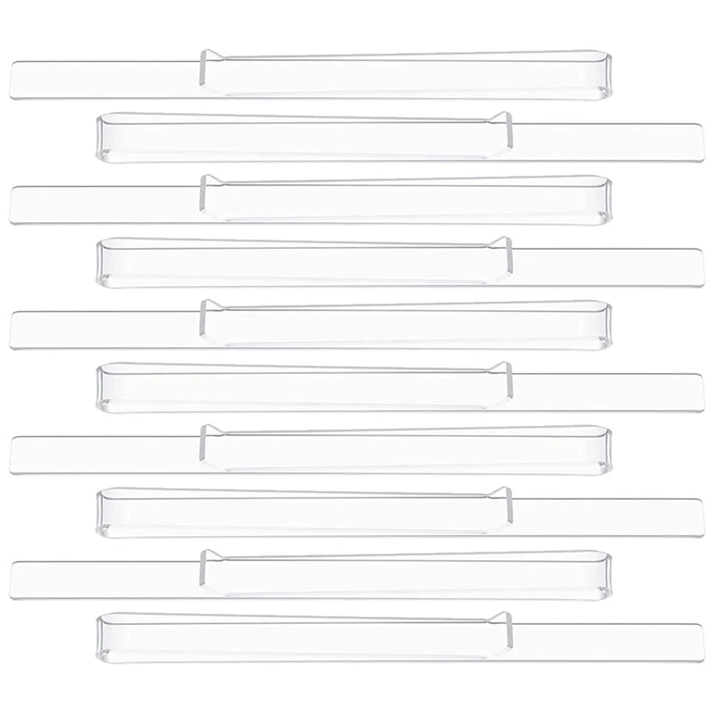 

5 Pairs Music Stand Clip Acrylic Singing Piano Score of 10 Pieces (pj1226 Clip) Clear Page Holder Clips Book Note