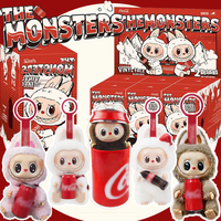 New 18-20CM Labubu 3.0 The Monsters Series Vinyl Doll Labubu Action Figure Keychain Toys Childrens Blind Box Surprise Gifts