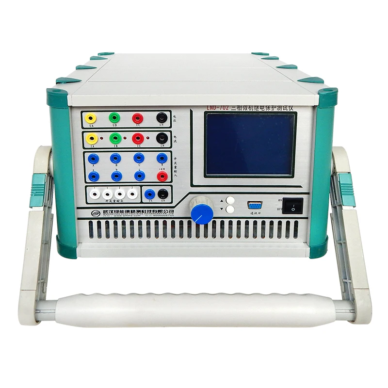 LND702 Three-phase Single-phase Microcomputer Relay Protection Tester 0.2 Accuracy Class IP67 Protection Intelligent