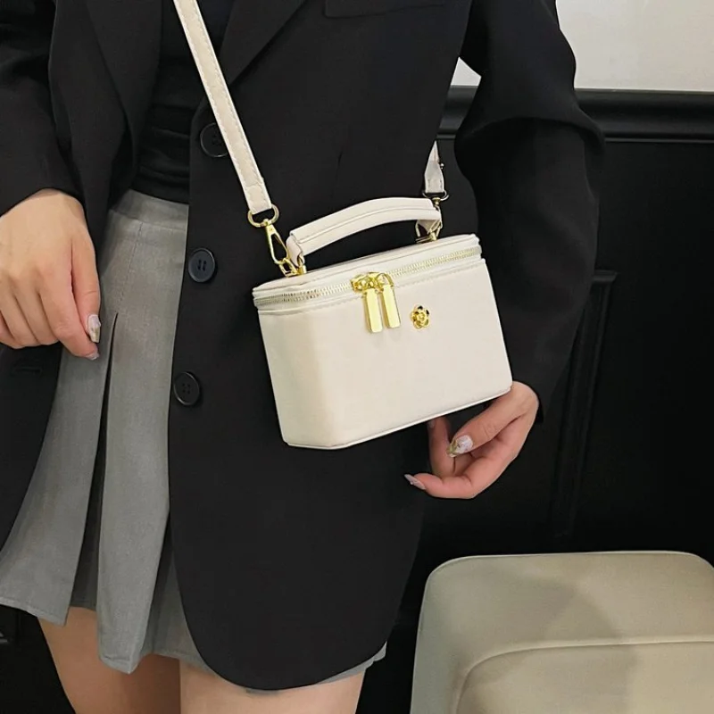 Модная кожаная женская сумка, роскошная брендовая известная дизайнерская элегантная сумка через плечо, модная винтажная пригородная сумка