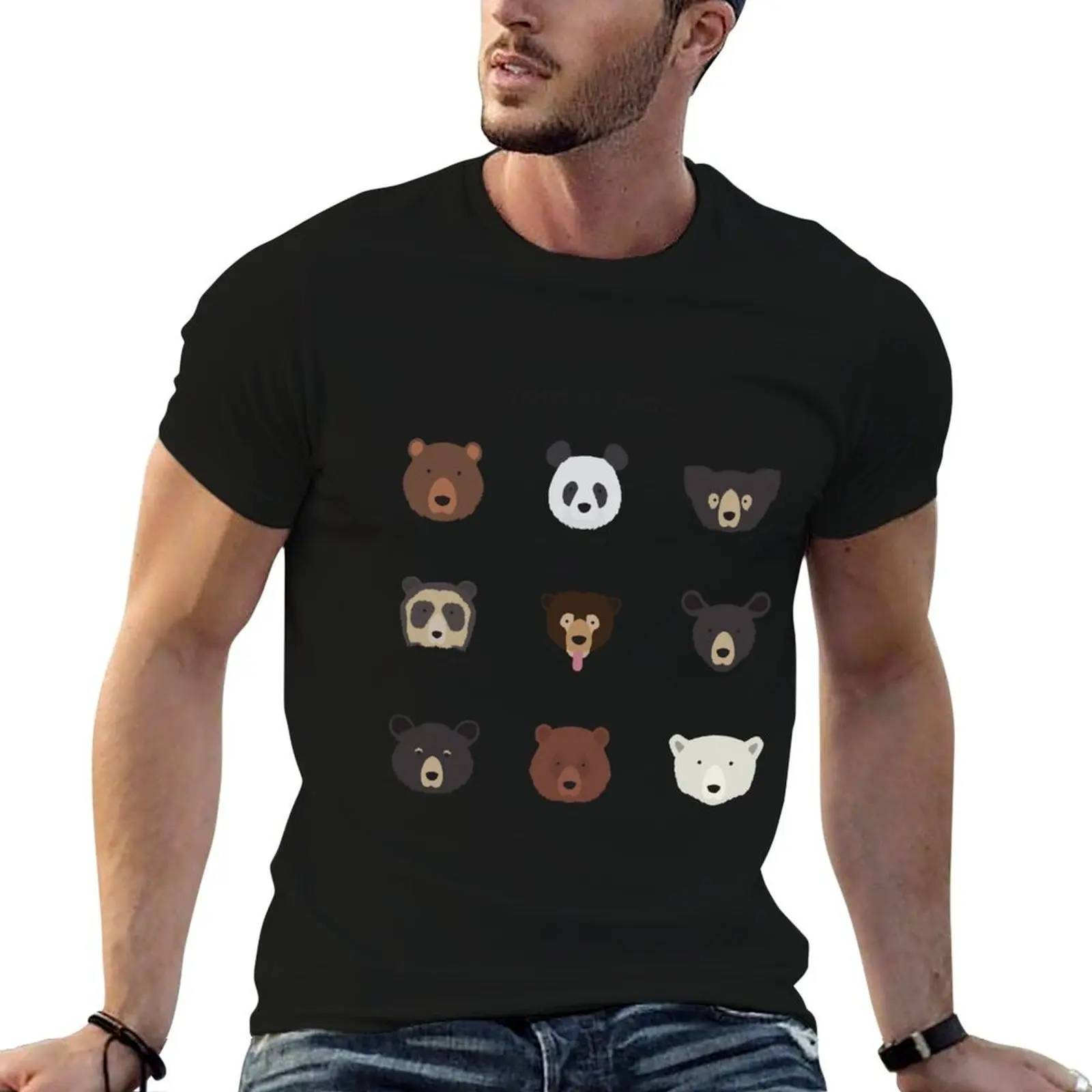 

World Of Bears T-Shirt man t shirt luxury t shirt for man 100 percent cotton t shirt man designer T-Shirt