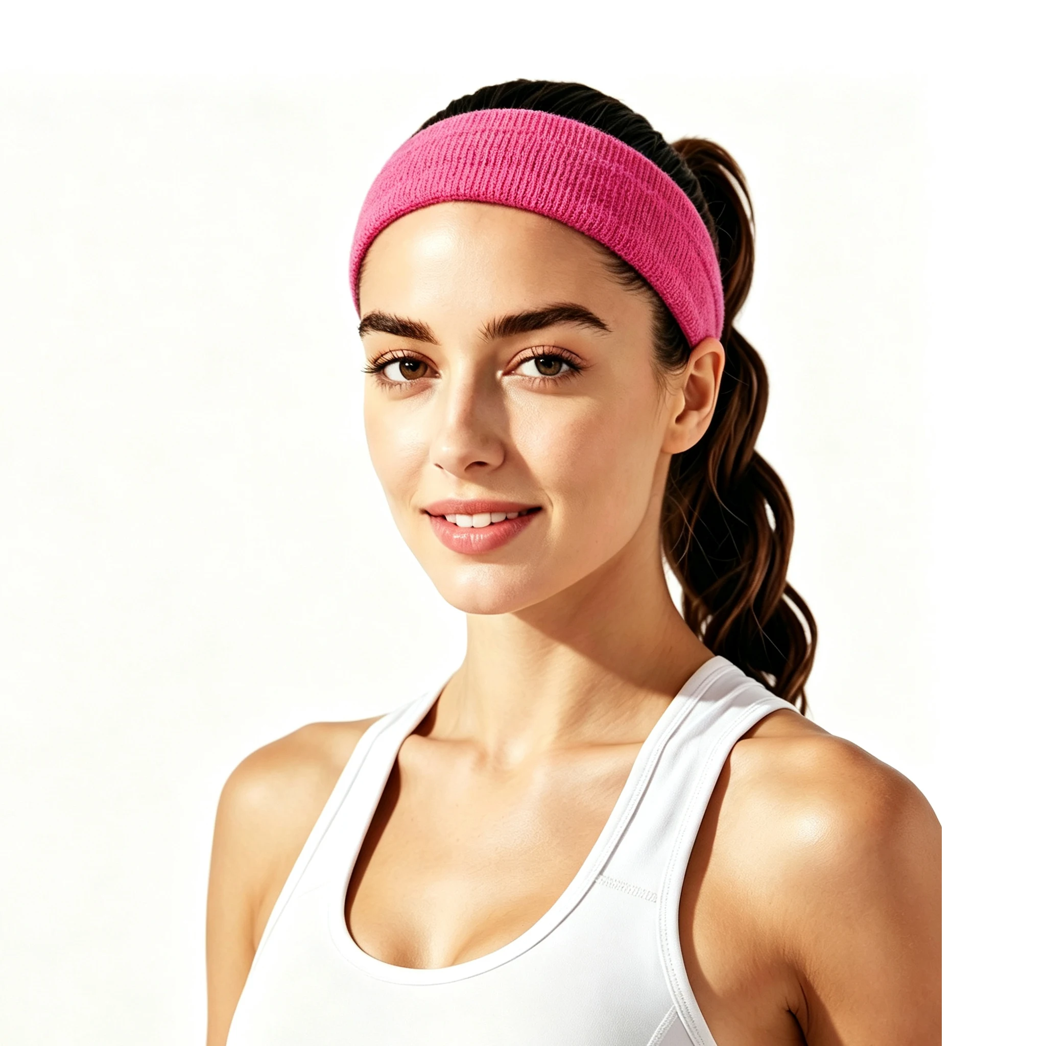 MEN'S Professional Solid Color Sports Headband High Elasticity Strong Water Absorption for Yoga Cycling Outdoor Activities