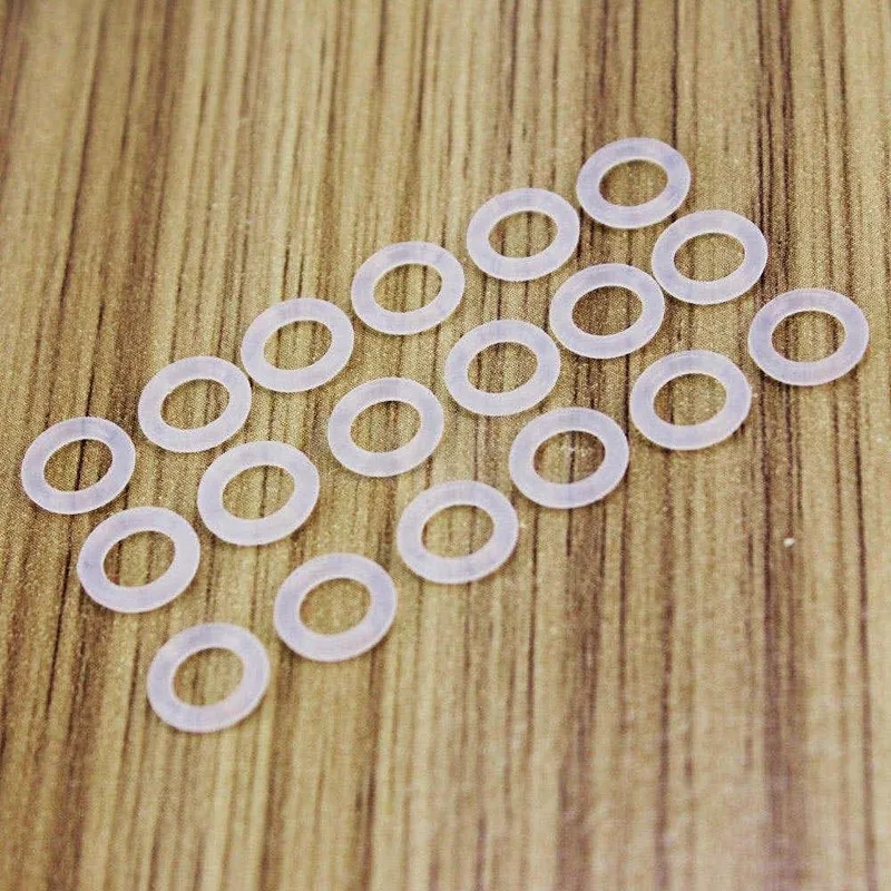 120Pcs/Pack Transparent O-shape Rubber Ring Multifunction Waterproof Standard Rubber Rings Wholesale